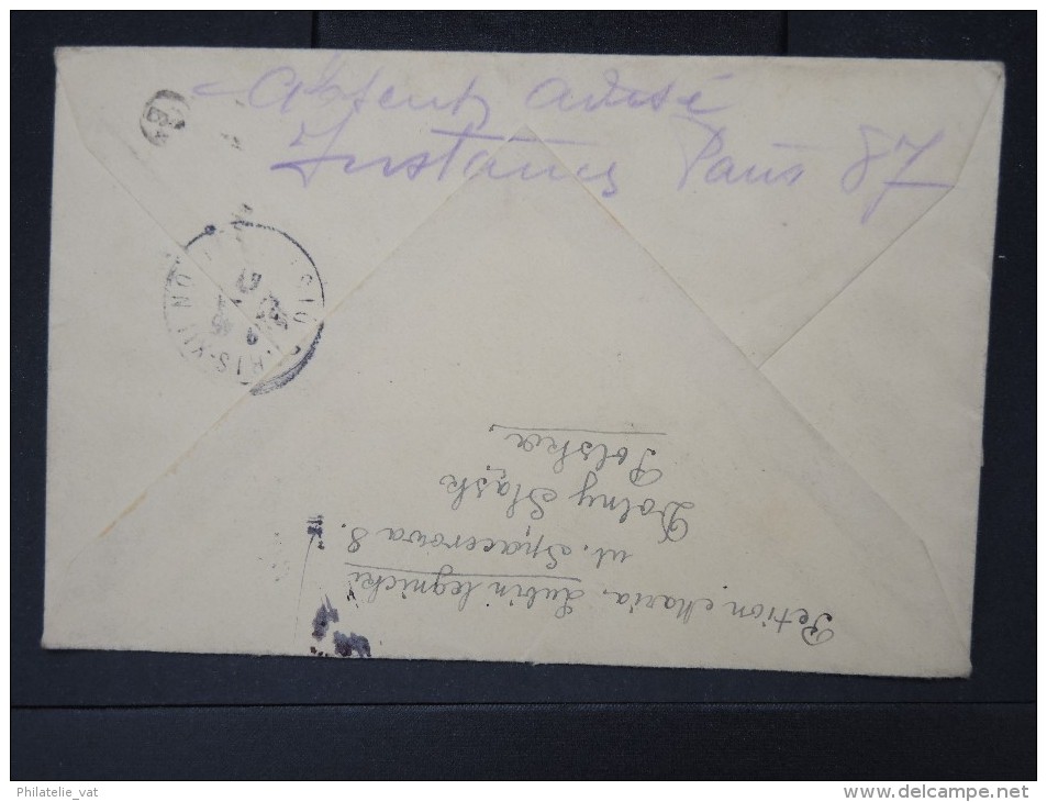 POLOGNE-Enveloppe En Recommandée De Lubln  Pour La France En 1947 Aff Plaisant    à Voir   P5734 - Covers & Documents