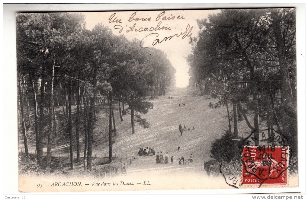 33 - Arcachon - Vue Dans Les Dunes - Editeur: LL N° 95 - Arcachon