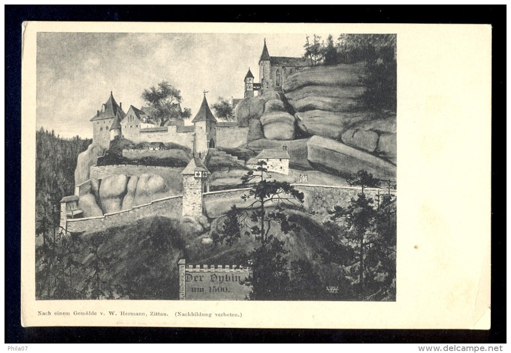 Nach Einem Gemalde V. W. Hermann, Zittau (Nachbildung Verboten) / Around Year 1904 / Old Postcard Not Circulated - Zittau