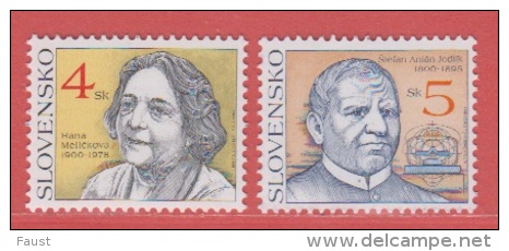 2000 ** (sans Charn., MNH, Postfrish)   Yv 314/5   Mi 361/2 - Nuevos