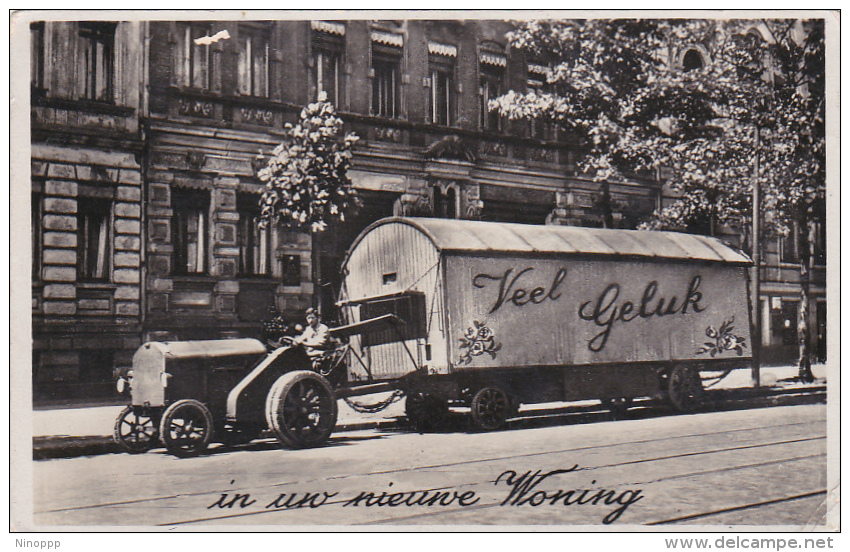 Netherlands 1937 Used Postcard - Postal Stationery