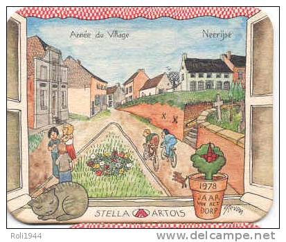 #St141 Stella-viltje ( Jaar Van Het Dorp ) - Sous-bocks
