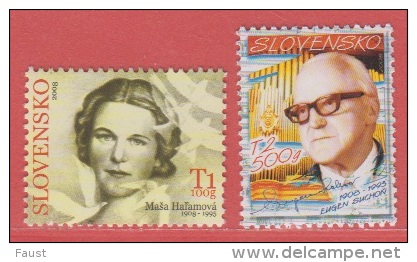 2008 ** (sans Charn., MNH, Postfrish)     Mi 578/9 - Neufs