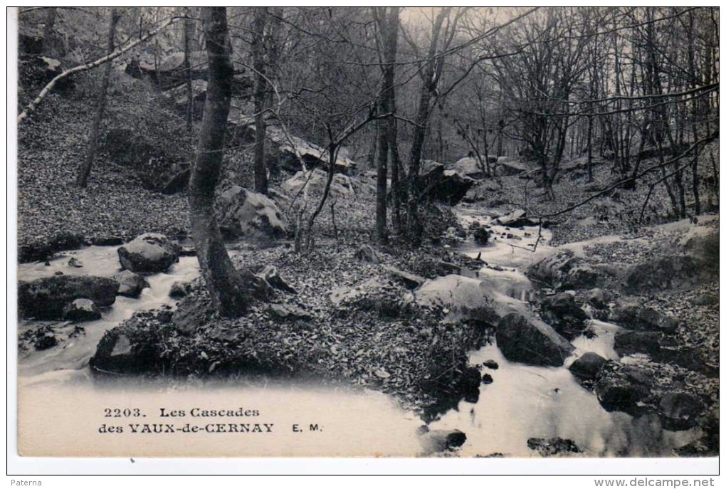 2689 Francia  Vaux De Cernay  Cascadas - Vaux De Cernay