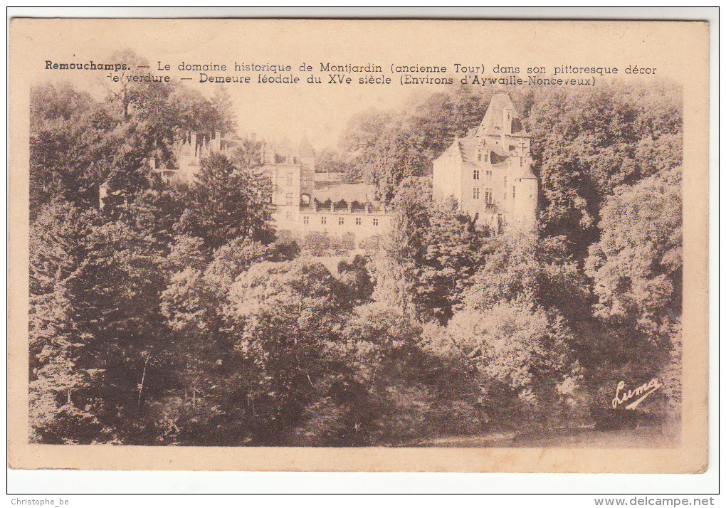 Remouchamps, La Domaine Historique De Montjardin (19207) - Aywaille