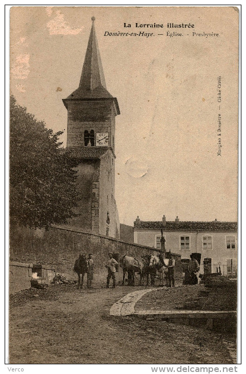 Carte Postale Ancienne De DOMEVRE EN HAYE - Domevre En Haye