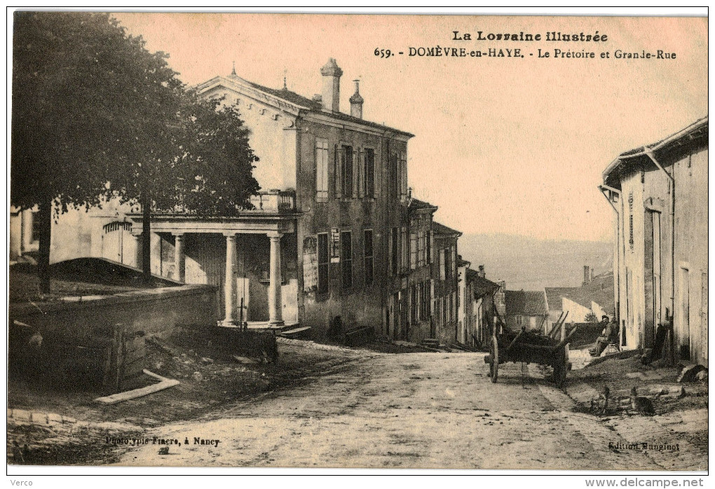 Carte Postale Ancienne De DOMEVRE EN HAYE - Domevre En Haye