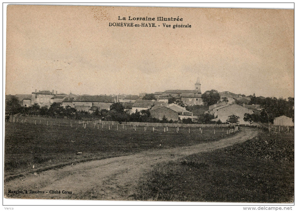 Carte Postale Ancienne De DOMEVRE EN HAYE - Domevre En Haye