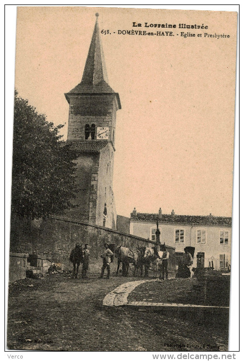 Carte Postale Ancienne De DOMEVRE EN HAYE - Domevre En Haye