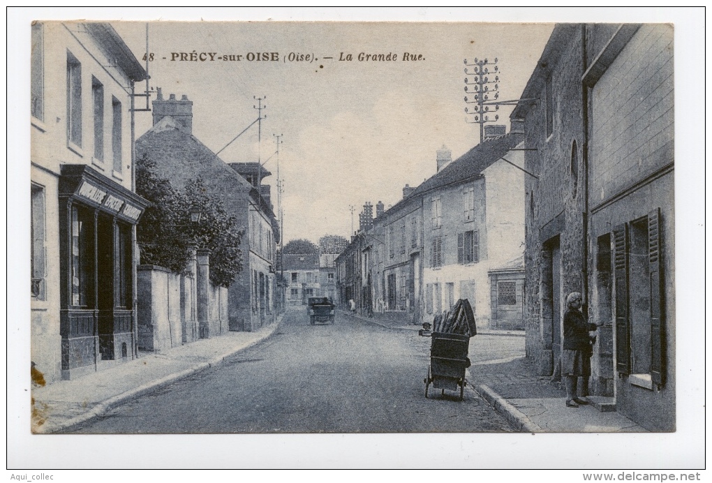 PRÉCY-SUR-OISE 60  LA GRANDE RUE - Précy-sur-Oise