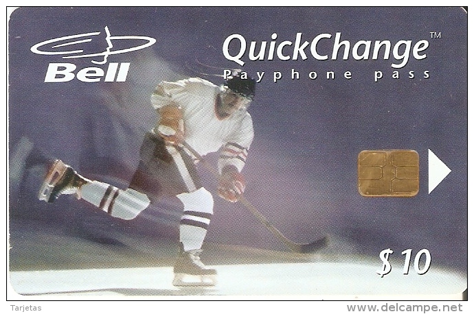 TARJETA DE CANADA DE HOCKEY SOBRE HIELO (BELL) - Kanada