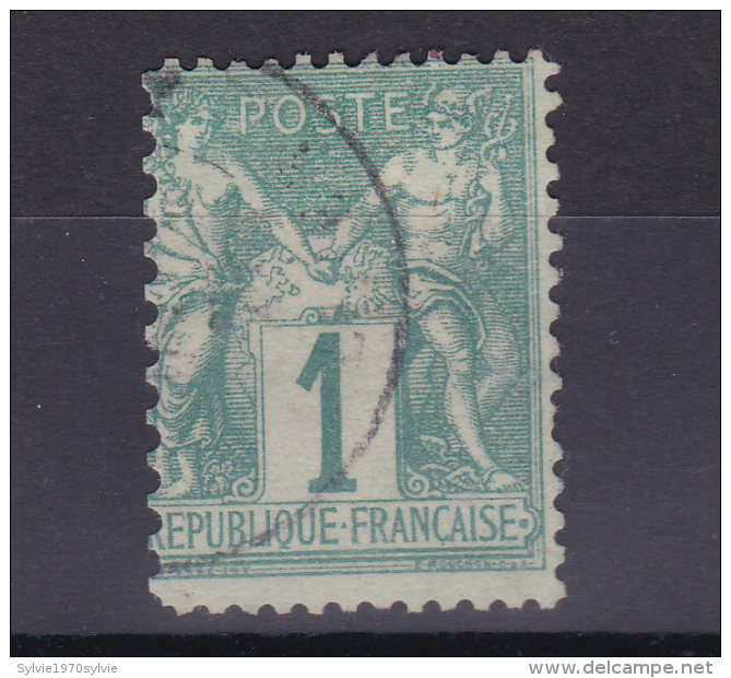 FRANCE SAGE N° 61 OBLITERE COTE 100 EURO - 1876-1878 Sage (Type I)