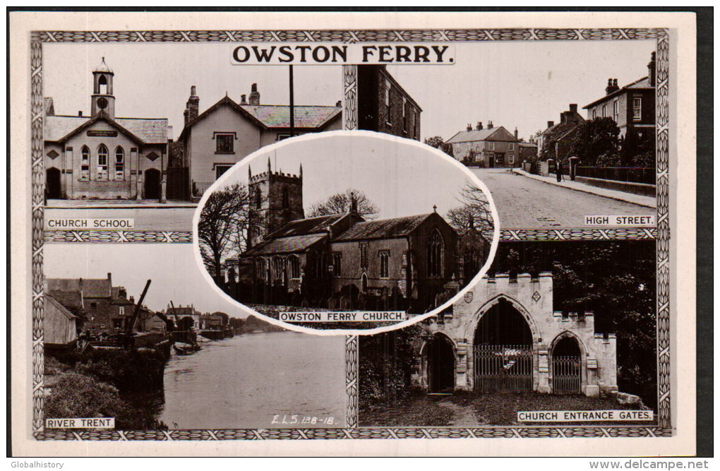 DB4316 - OWSTON FERRY - CHURCH SCHOOL - HIGH STREET - OWSTON FERRY CHURCH - Sonstige & Ohne Zuordnung