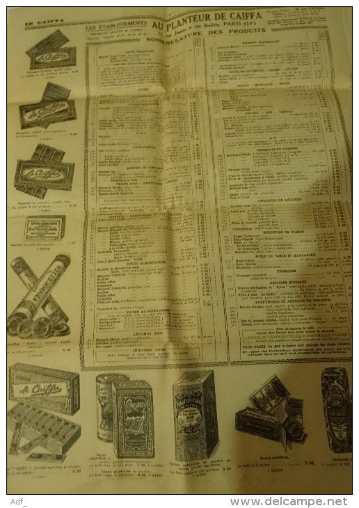 RARE EXEMPLAIRE MENSUEL " LE CAÏFA " N° 17 . 2ème ANNEE AVRIL 1929 - Autres & Non Classés