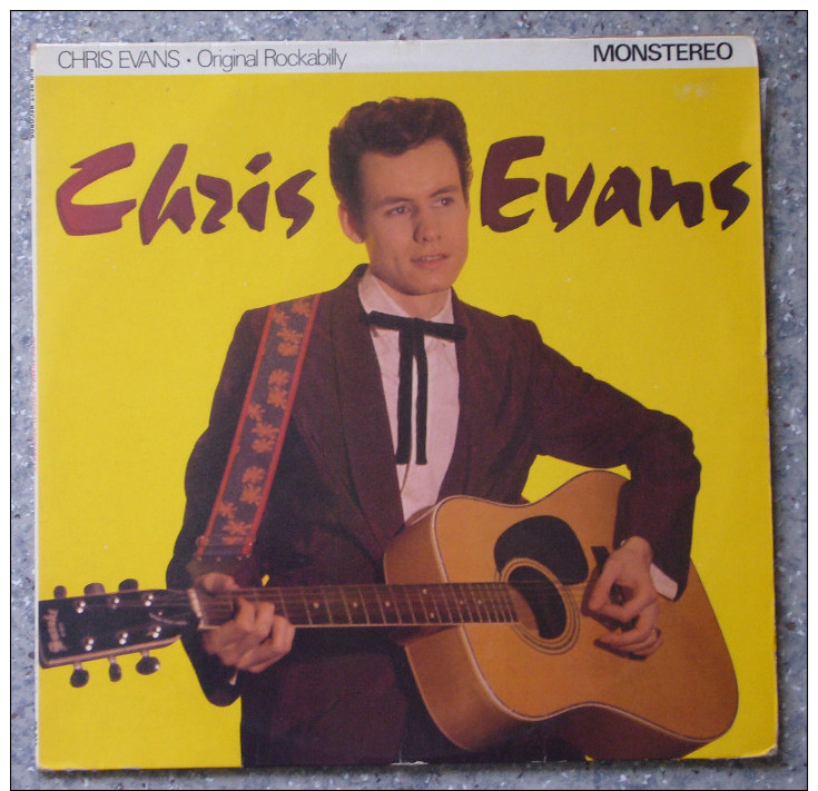 CHRIS EVANS - Original Rockabilly - VINYLE 33 T 25 Cm - Réf. BB 803 - BIG BEAT RECORDS - Distribué Par SFPP - Année 1980 - Rock