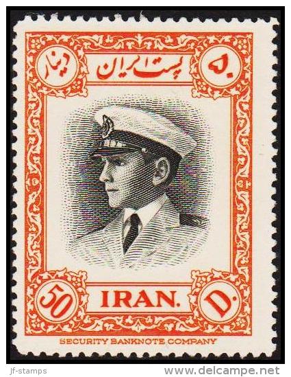 1950.  Mohammad Reza Schah Pahlavi 50 D. (Michel: 827) - JF128468 - Iran