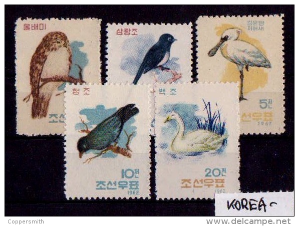 (025) North Korea / Coree Du Nord  Birds / Oiseaux / Vögel / Vogels   ** / Mnh  Michel 402-06 - Corée Du Nord