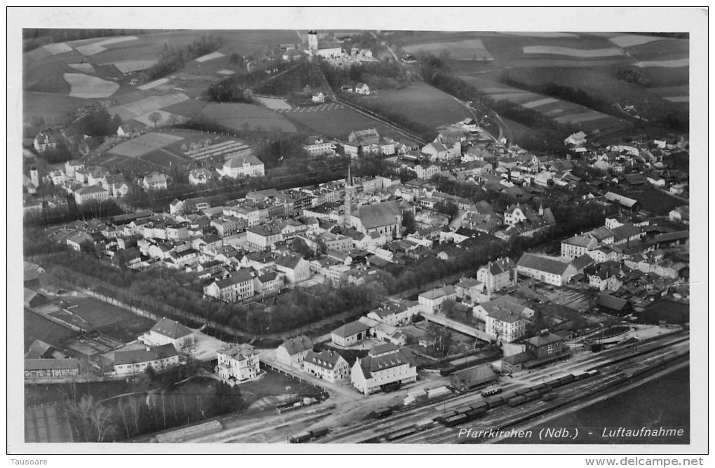 Z14660 Germany Pfarrkirchen General View By Plain - Pfarrkirchen