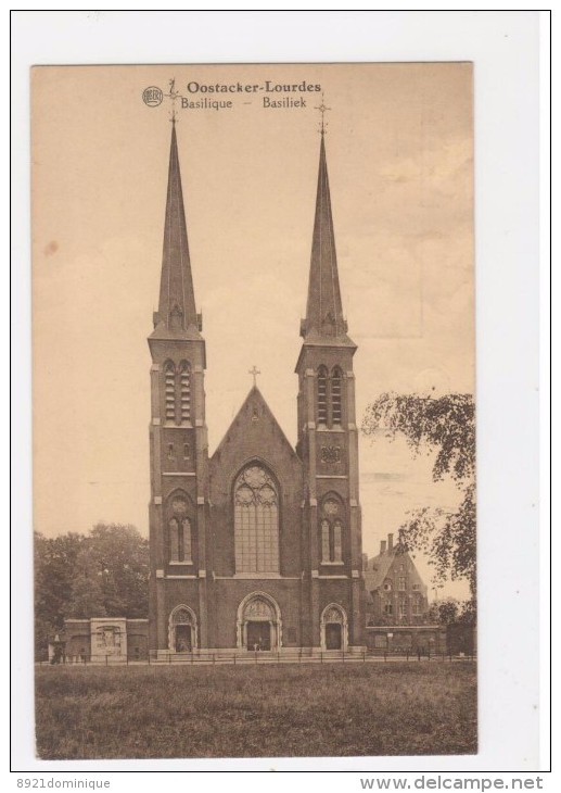 Oostacker-Lourdes - Basiliek - Gelopen 1928 - Gent