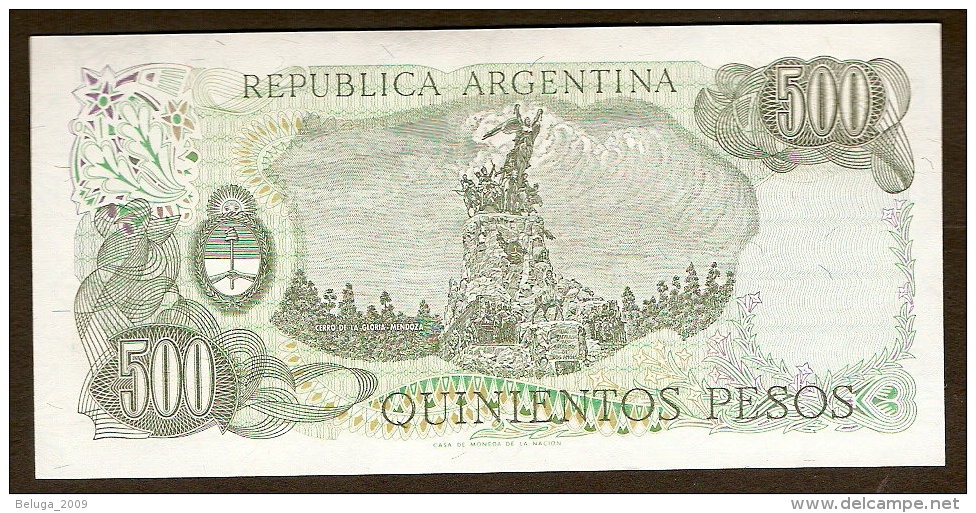 Argentina - 500 Pesos 1977-1982 Uncirculated - Argentina