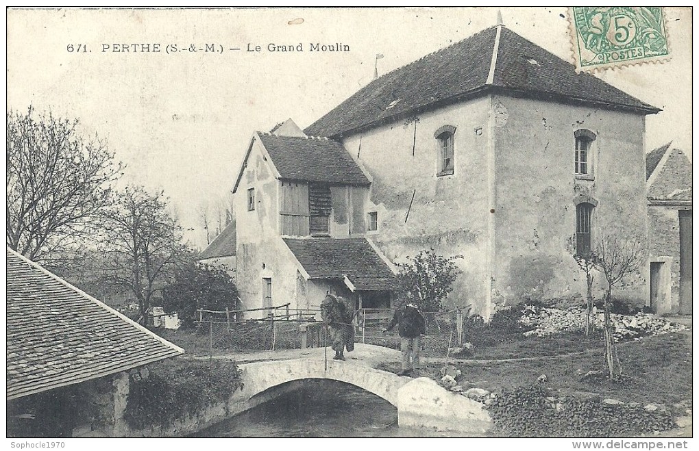 ILE DE FRANCE - 77 - SEINE ET MARNE - PERTHE - La Grand Moulin - Perthes