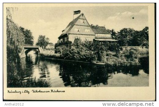 Ratzeburg Fährhaus Am Küchensee Brücke Fahne Fährhaus Sw - Ratzeburg