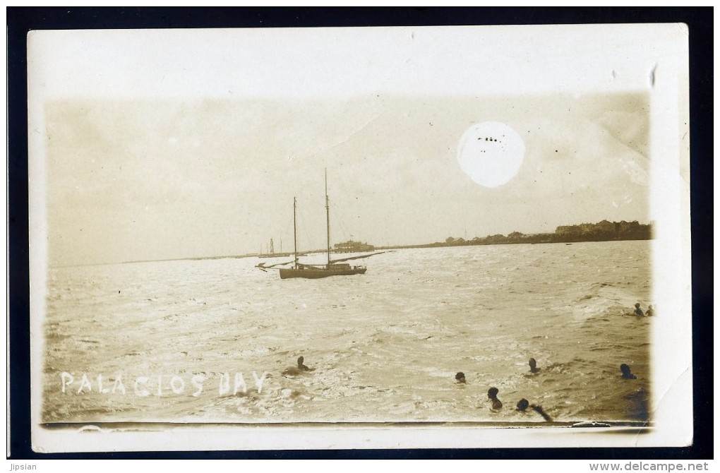 Rare Cpa Carte Photo  Etats Unis Usa --  Palacios Bay Texas   FRM 8 - Autres & Non Classés