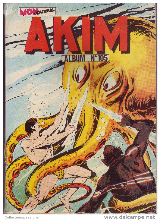 BD - AKIM - Album N° 105 (541 - 542 - 543 - 544) - Akim