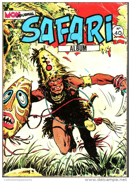 BD - SAFARI -  Album N° 40 (146 - 147 - 148) - Safari