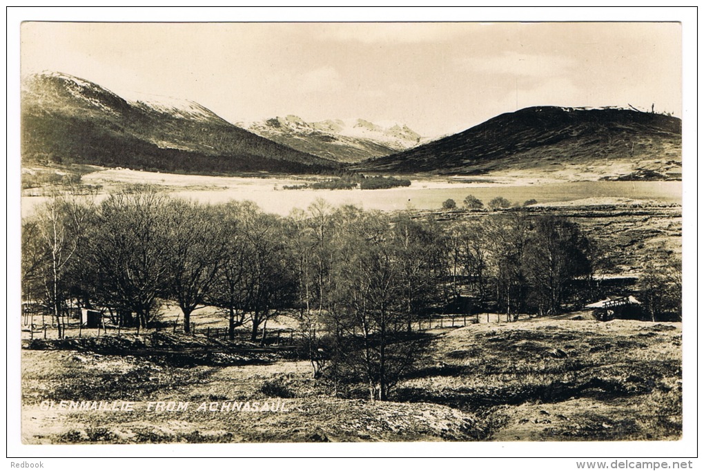 RB 1041 - Early Real Photo Postcard - Glenmaillie From Achnasaul Inverness-shire Scotland - Inverness-shire