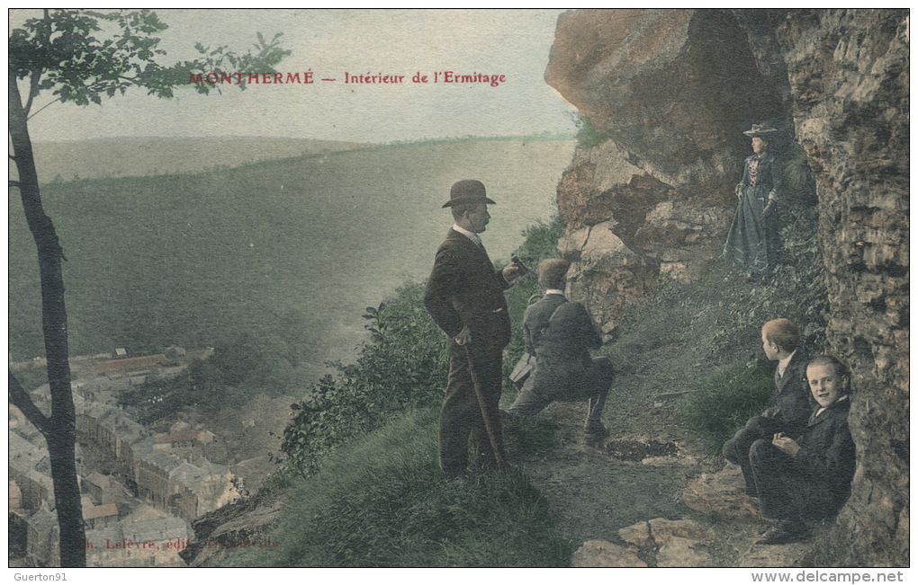 ( CPA 08 )  MONTHERME  /  Intérieur De L'Ermitage  - - Montherme