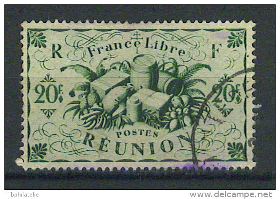 VEND TIMBRE DE LA REUNION N° 246 , CACHET "POINTE DES GALETS" !!!! - Usati