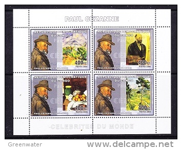 Congo 2006 Paul Cezane M/s ** Mnh (19802) - Ungebraucht