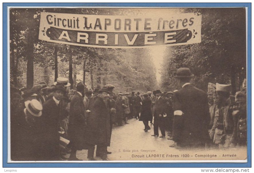 60 - COMPIEGNE --  Circuit LAPORTE 1920 - Arrivée - Compiegne