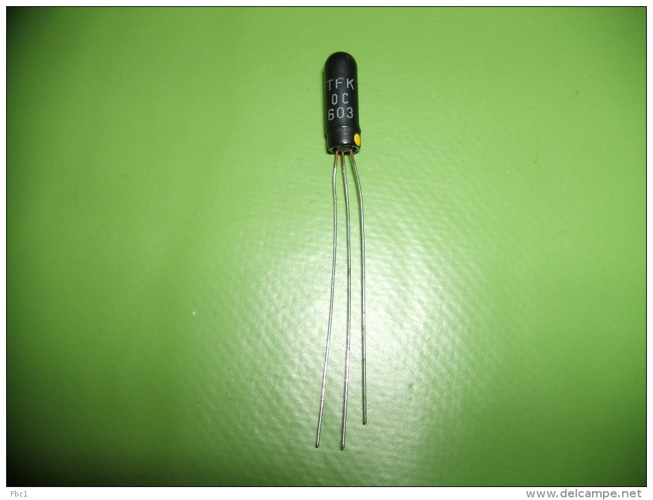 Un Transistor OC603 Germanium - Telefunken - Neuf - Composants