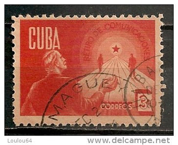 Timbres - Amérique - Cuba - 1943 - 3 Centavos - - Used Stamps