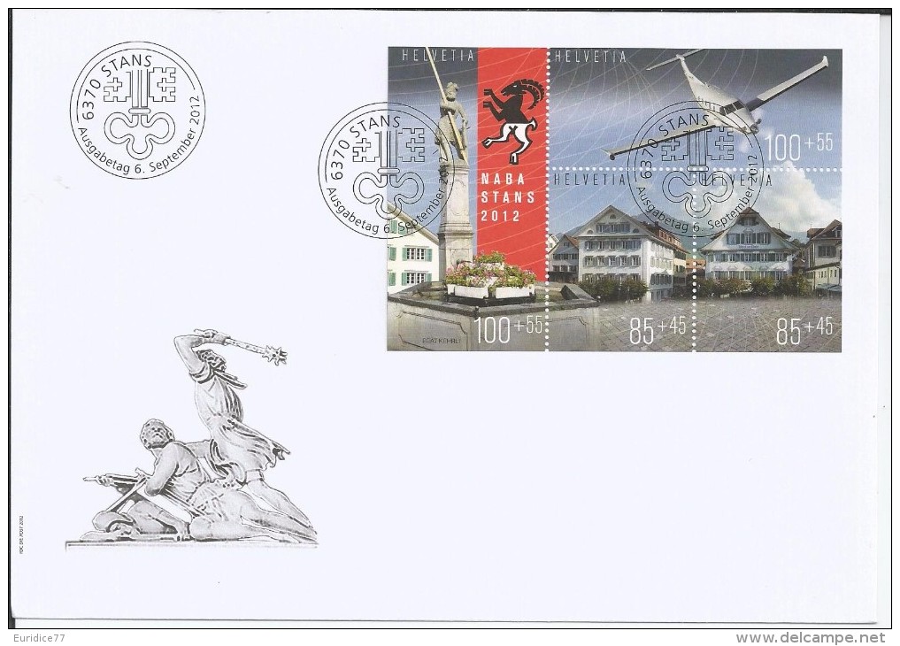 Switzerland Swisse 2012 - NABA 2012 FDC - First Day Cover - Ungebraucht