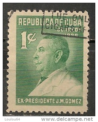 Timbres - Amérique - Cuba - 1936 - 1 Centavo - - Used Stamps