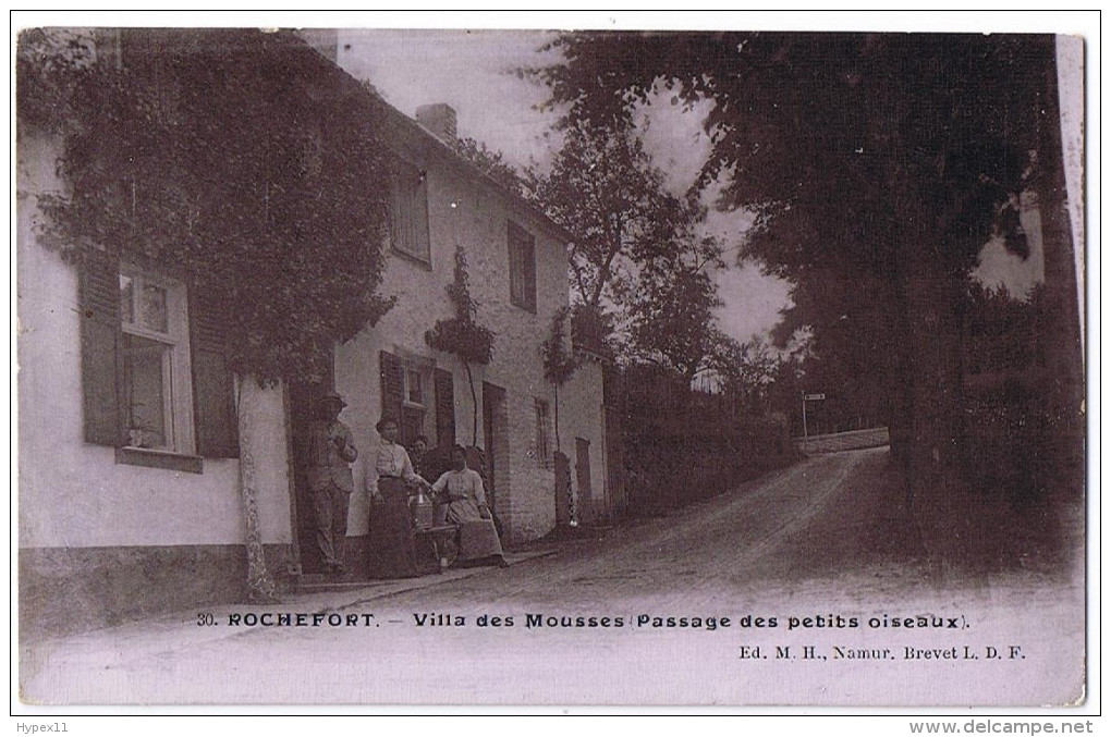 Rochefort (30) Villa Des Mousses Passage Des Petits Oiseaux Brevet L D F Animée - Rochefort