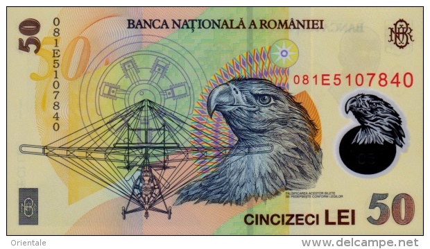 ROMANIA P. 120 50 L 2008 UNC - Rumania