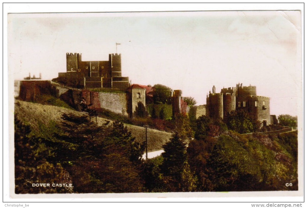 Old Postcard, Dover Castle (pk20589) - Dover
