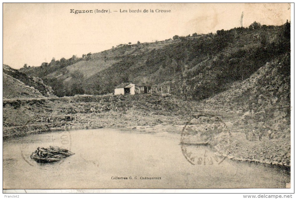 36. Eguzon. Les Bords De La Creuse - Other & Unclassified