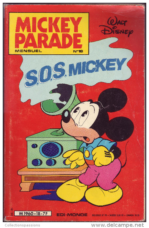 MICKEY PARADE - N° 18 - S.O.S Mickey - Mickey Parade