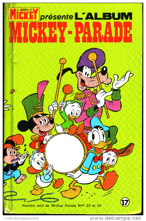 MICKEY PARADE - Album N° 17 . 1981 - Mickey Parade