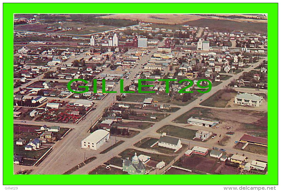 ROBLIN, MANITOBA -  VIEW OF THE GROWING TOWN - TRAVEL IN 1977 - UNITED SPECIALTIES - - Roblin