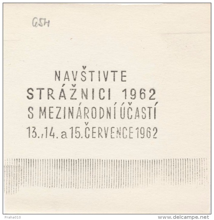 J1857 - Czechoslovakia (1945-79) Control Imprint Stamp Machine (R!): Visit Strážnice (folk Festival) With Internationa.. - Proofs & Reprints