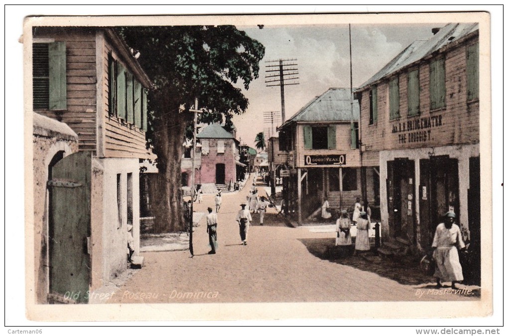 Dominique - Old Street, Roseau - Dominica - Dominique