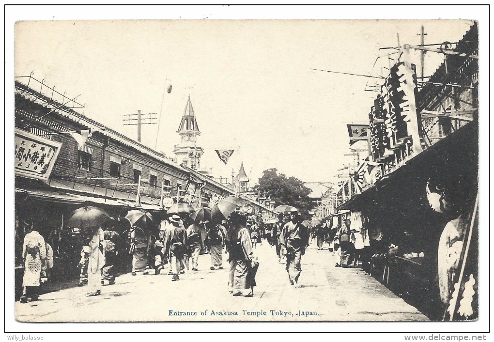 ///   CPA  Asie - Japon - Japan - TOKYO - Entrance Of Asakusa Temple  // - Tokio