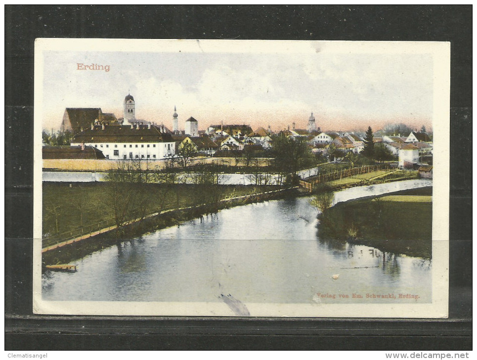 216 * ERDING * GESAMTANSICHT * 1907 **!! - Erding