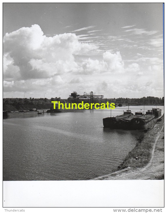 ANCIENNE PHOTO GRAND FORMAAT  **  HEUSDEN CANAL ALBERT PHOTO MARCIN  ** OUDE GROOT FORMAAT FOTO - Orte